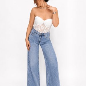 Wide leg Jean