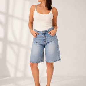 Everyday Denim Bermuda