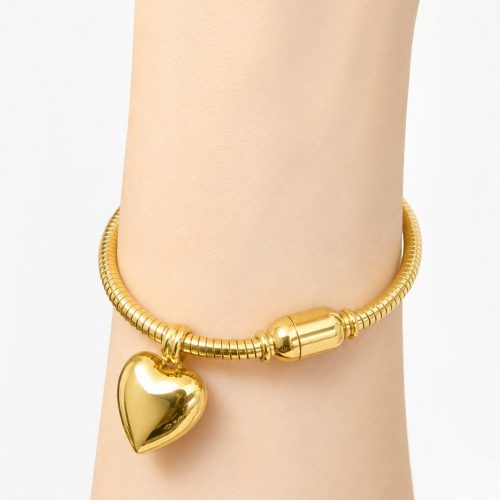 Golden Heart Bracelet