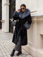 Diva μαύρη γούνα μακριά