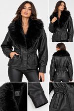 Black Royal-Luxury Fur Jacket