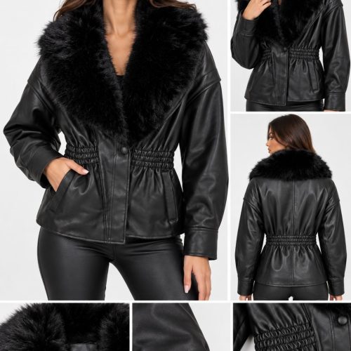 Black Royal-Luxury Fur Jacket